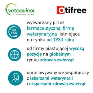 VETOQUINOL Otifree 160ml Ohrreinigungslösung – Bild 3