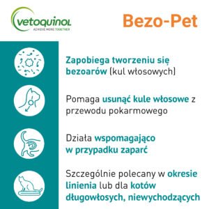 VETOQUINOL Care Bezo-Pet Nahrungsergänzungsmittel für Katzen 120g KN – Bild 2