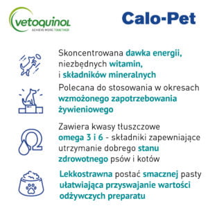 VETOQUINOL Care Calo-Pet Ergänzungsfuttermittel 120g – Bild 2