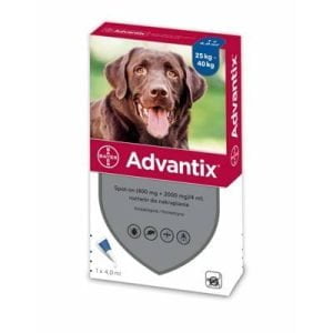 ADVANTIX spot-on 4,0 ml 1 Tube (25-40 kg)