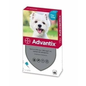 ADVANTIX spot-on 1,0 ml 1 Tube (4-10 kg)