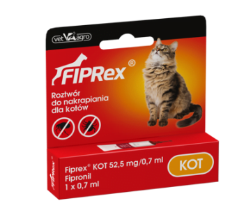 VET-AGRO Fiprex roztwór dla kotów 1szt