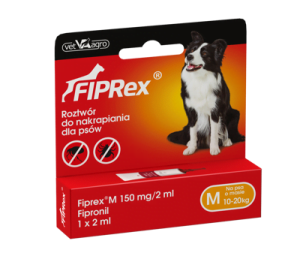 VET-AGRO Fiprex M 10-20kg roztwór dla psów 1szt