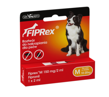 VET-AGRO Fiprex M 10-20kg roztwór dla psów 1szt