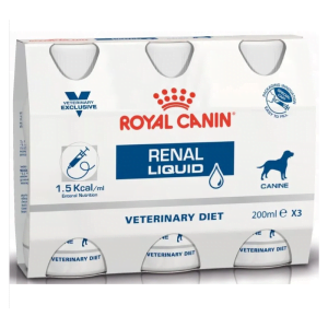 ROYAL CANIN Nierenflüssigkeit für Hunde 3x0,2l