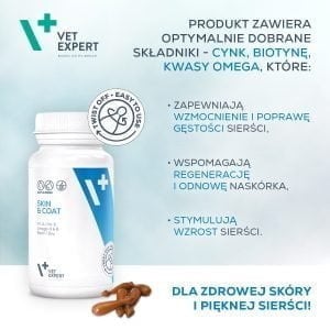 VET EXPERT Skin&Coat 30 Kapseln Haut- und Fellpräparat – Bild 3