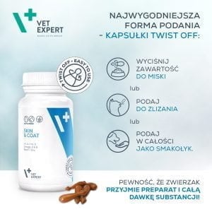 VET EXPERT Skin&Coat 30 Kapseln Haut- und Fellpräparat – Bild 5