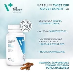 VET EXPERT Skin&Coat 30 Kapseln Haut- und Fellpräparat – Bild 7