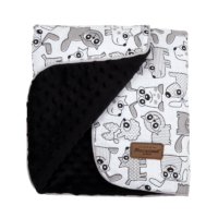 RECOBED azovianische Decke schwarz s