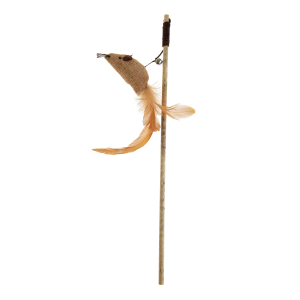 RECOFUN Maus Stock Angelrute für Katzen
