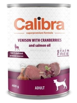 CALIBRA Hund erwachsen Wildfleisch mit Preiselbeeren 400 g