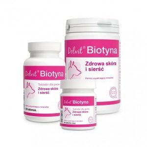 DOLFOS Biotyna 800g tabletki Zdrowa skóra i sierść