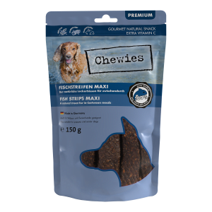 CHEWIES Streifen 100% Fisch 150g