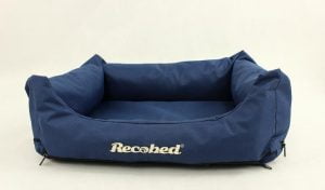 RECOBED Sofa Größe L navy blau