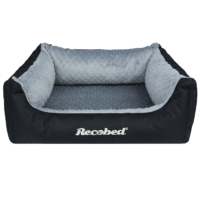 RECOBED Sofa sargasso l schwarz/grau