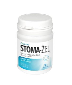 EUROWET Stoma-Żel 50g Pasta do pielęgnacji uzębienia