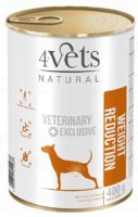 4VETS Natural Weight Reduction 400g dla psĂłw z nadwagÄ