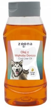 ZOONA Olej z Wątroby Dorsza 500ml
