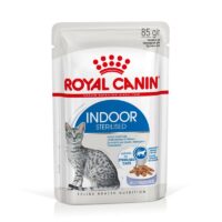 ROYAL CANIN Indoor Sterilisiert 85g Stücke in Gelee