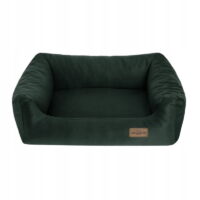 RECOBED Sofa velour plus l grün