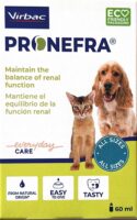 VIRBAC Pronefra 60ml zur Unterstützung der Nieren von Hunden und Katzen