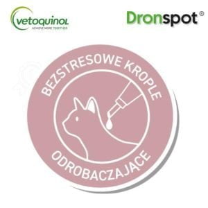 VETOQUINOL Dronspot Tropfen für Katzen von 2,5kg bis 5kg – Bild 3