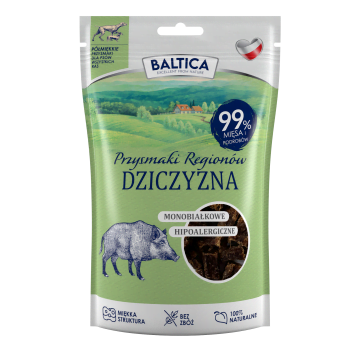 BALTICA przysmaki półmiękkie dziczyzna 80g