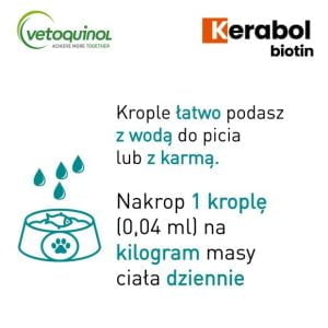 VETOQUINOL Kerabol Biotin Tropfen 20 ml – Bild 5