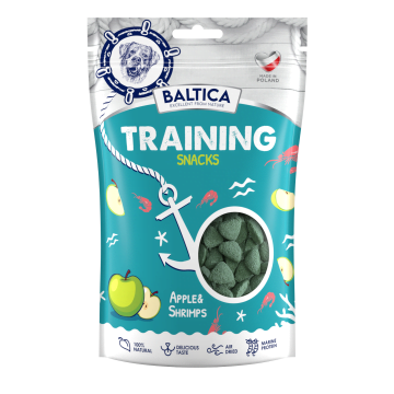 BALTICA Training snacks shrimps with apple 150g