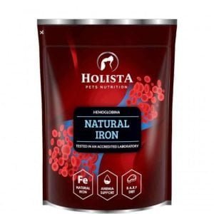 HOLISTA Naturalne żelazo dla psa i kota 600g