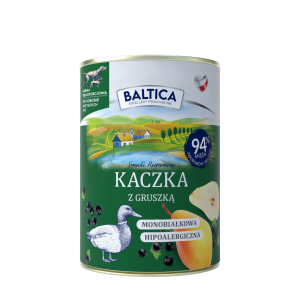 BALTICA Kaczka z gruszką 400g