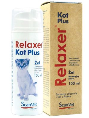 SCANVET Relaxer Plus Gel 100ml bei Stress und Angstzuständen bei Katzen – Bild 2