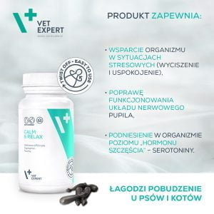 VET EXPERT Calm&Relax 30 Kapseln bei Stresssymptomen – Bild 7