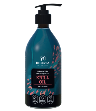 HOLISTA Olej z Kryla dla psa i kota 400ml (astaksantyna)