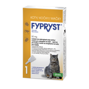 KRKA fyprist 50mg/0,5ml Katzen 1 Pipette