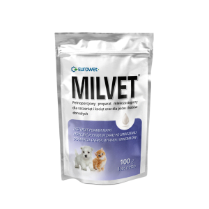 EUROWET Milvet preparat mlekozastępczy 10x100g
