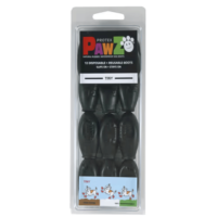 PAWZ Gummischuhe tiny 1 Stück schwarz