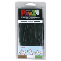 PAWZ Gummistiefel schwarz xl 1 Stück