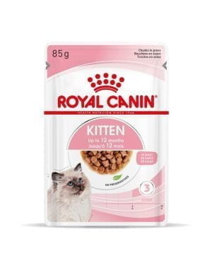 ROYAL CANIN Kitten Instinctive 85g Nassfutter in Sauce für Kätzchen