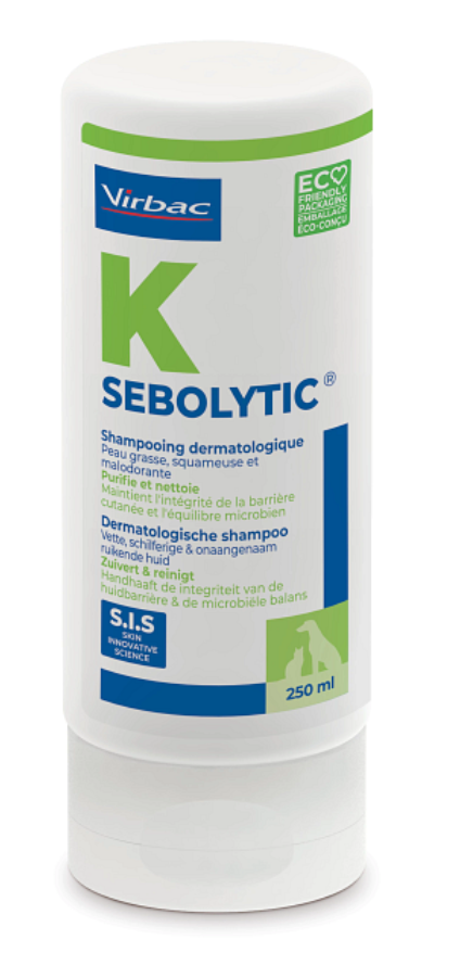 VIRBAC Sebolytic sis 250ml Hund Katze dermatologische Shampoo