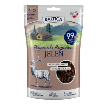 BALTICA Przysmaki półmiękkie jeleń 80g
