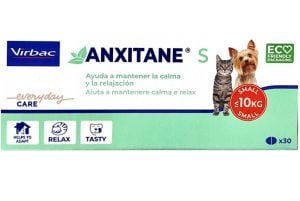 VIRBAC anxitane S 30 Tabletten - Katze und kleiner Hund – Bild 2