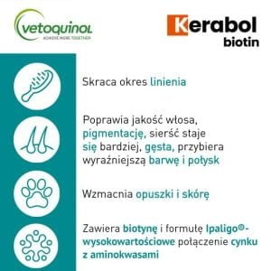 VETOQUINOL Kerabol Biotin Tropfen 20 ml – Bild 2