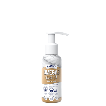 BALTICA Gold Oil Omega3 dla psów i kotów 100ml