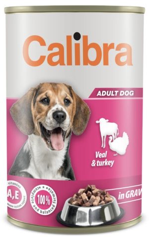 CALIBRA Dog Kalbfleisch und Pute 1240g Dose