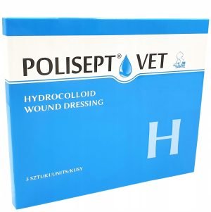 JM SANTE Polisept Vet Opatrunek hydrokoloidowy