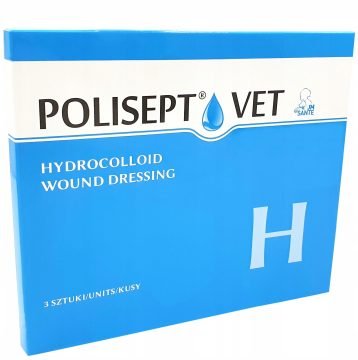 JM SANTE Polisept Vet Opatrunek hydrokoloidowy