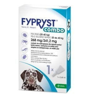 KRKA fypryst combo 268/241 Hund 20-40 kg