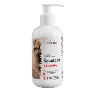 OVER ZOO Medizinisches Shampoo mit Biosulfur für Hunde 250 ml