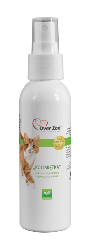 OVER ZOO Catnip 125ml hat eine entspannende Wirkung auf Katzen